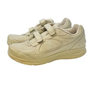 New Balance Womens 577 V1 Hook and Loop Walking Shoes Walking Shoe Size 7.5 Bone